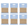 Pharmacy Health Thin Elastics Blonde 20 Pack Bundle of 6