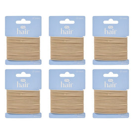 Pharmacy Health Thin Elastics Blonde 20 Pack Bundle of 6