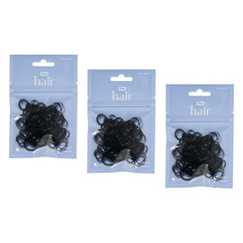 Pharmacy Health Polybands Black 100 Pack Bundle of 3