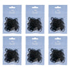 Pharmacy Health Polybands Black 100 Pack Bundle of 6