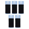 Pharmacy Health Thick Elastics Black 30 Pack Bundle of 5