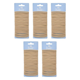 Pharmacy Health Thick Elastics Blonde 30 Pack Bundle of 5