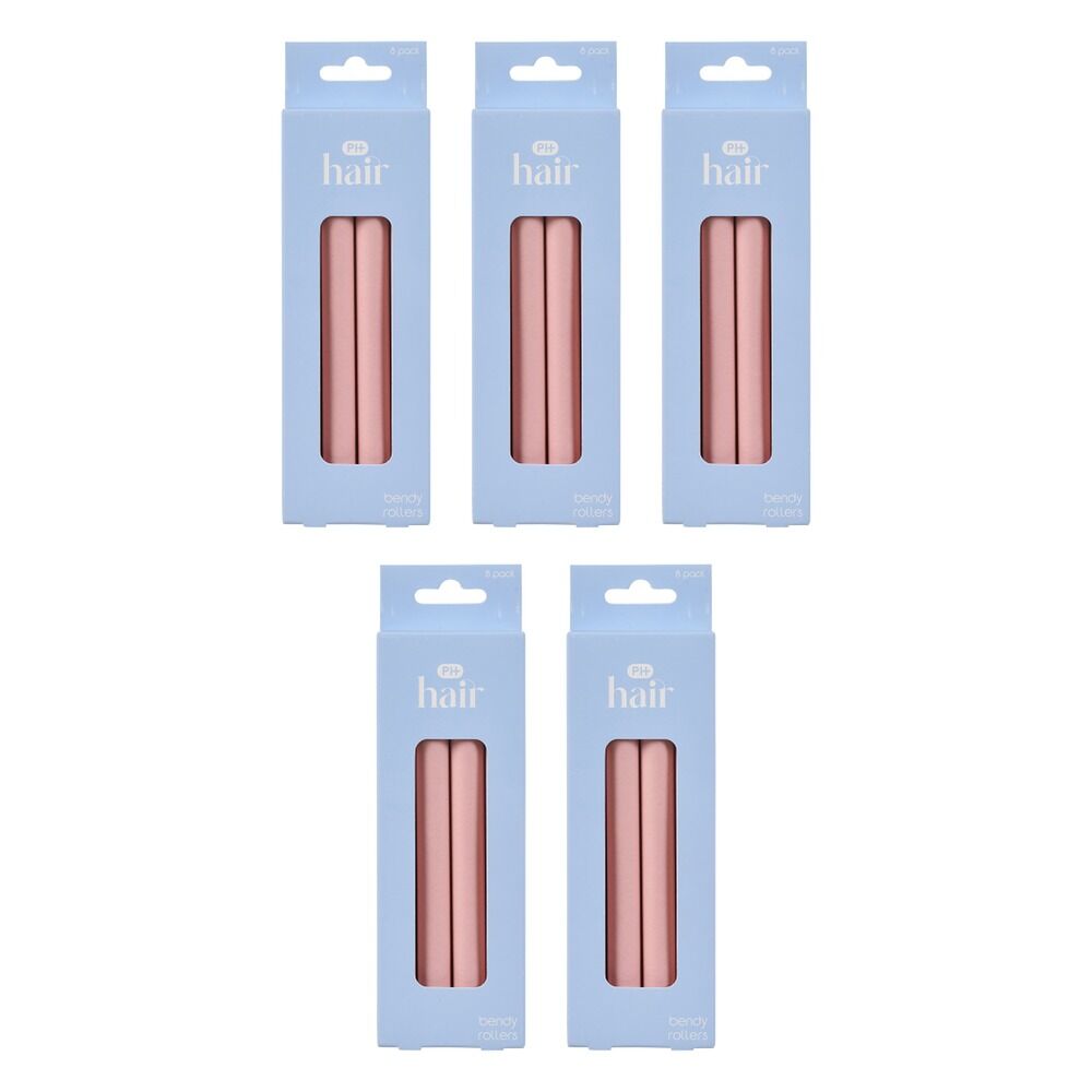Pharmacy Health Bendy Rollers 8 Pack Bundle of 5