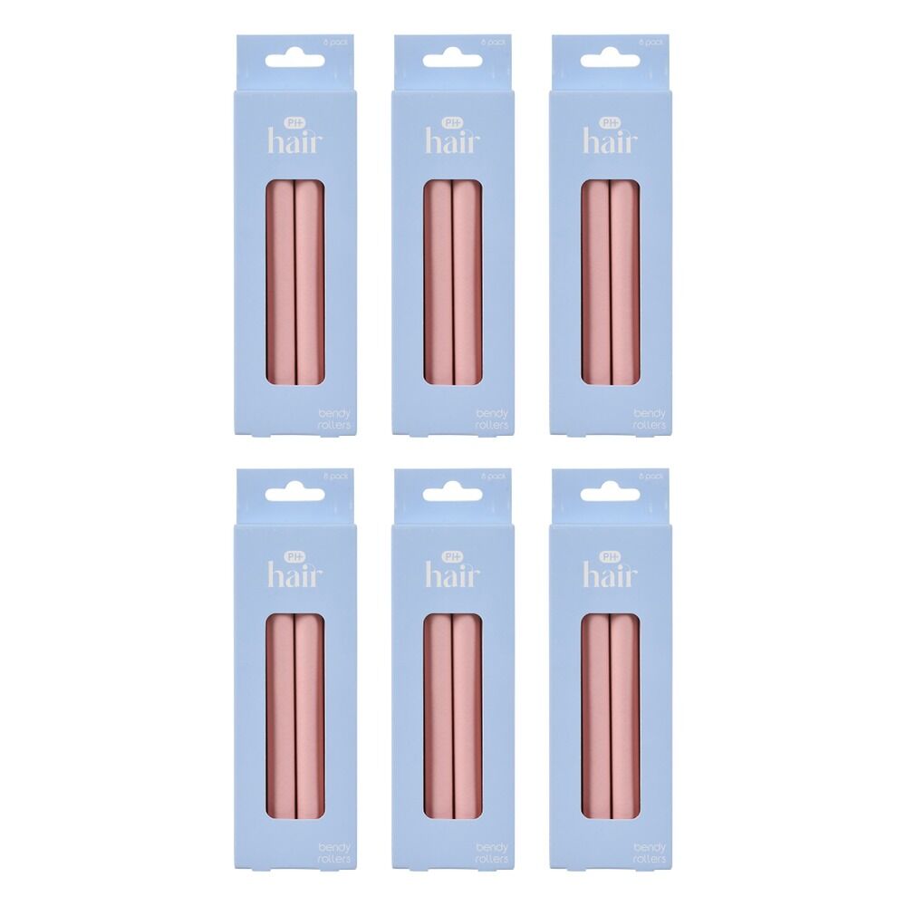 Pharmacy Health Bendy Rollers 8 Pack Bundle of 6