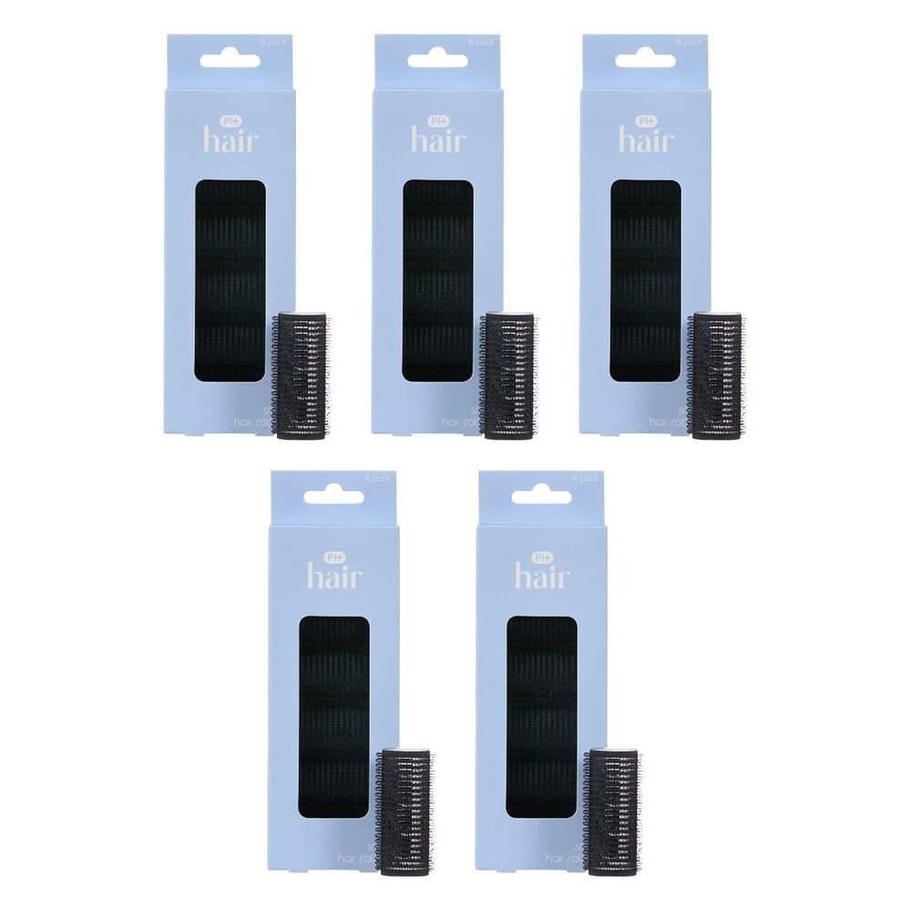 Pharmacy Health Hair Rollers Small 6 Pack Bundle of 5
