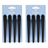 Pharmacy Health Salon Sectioning Clips 4 Pack Bundle of 2