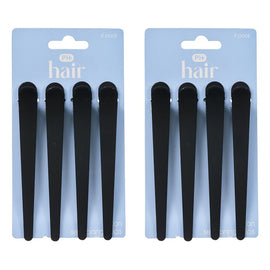 Pharmacy Health Salon Sectioning Clips 4 Pack Bundle of 2
