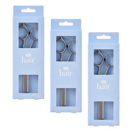 Pharmacy Health Hair Thinning Scissors Pack of 3