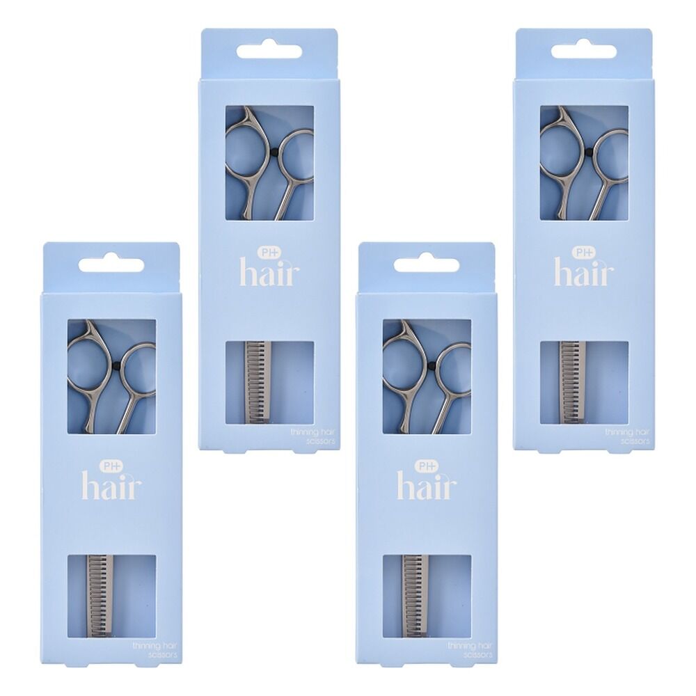 Pharmacy Health Hair Thinning Scissors Pack of 4