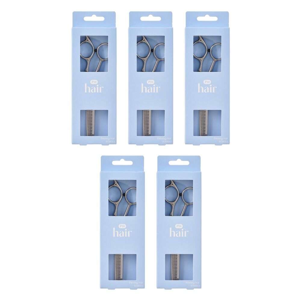 Pharmacy Health Hair Thinning Scissors Pack of 5