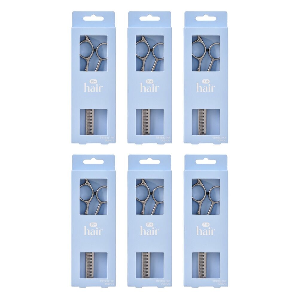 Pharmacy Health Hair Thinning Scissors Pack of 6