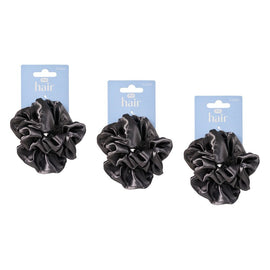 Pharmacy Health Sleep Scrunchies Grey 2 Pack Bundle of 3