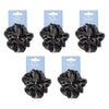 Pharmacy Health Sleep Scrunchies Grey 2 Pack Bundle of 5