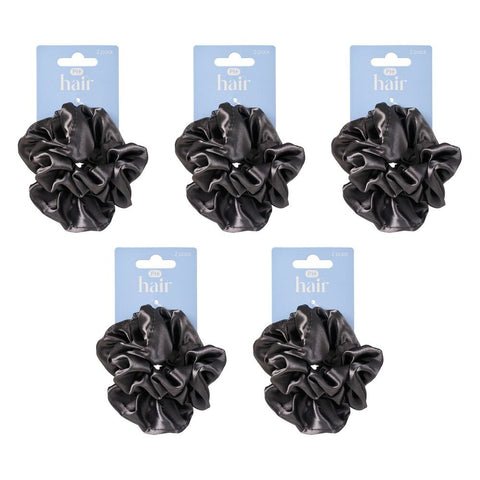 Pharmacy Health Sleep Scrunchies Grey 2 Pack Bundle of 5