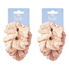 Pharmacy Health Scrunchie Luxe Nude 2 Pack Bundle of 2