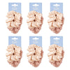 Pharmacy Health Scrunchie Luxe Nude 2 Pack Bundle of 6