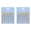 Pharmacy Health Salon Control Clips 6 Pack Bundle of 2