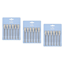 Pharmacy Health Salon Control Clips 6 Pack Bundle of 3