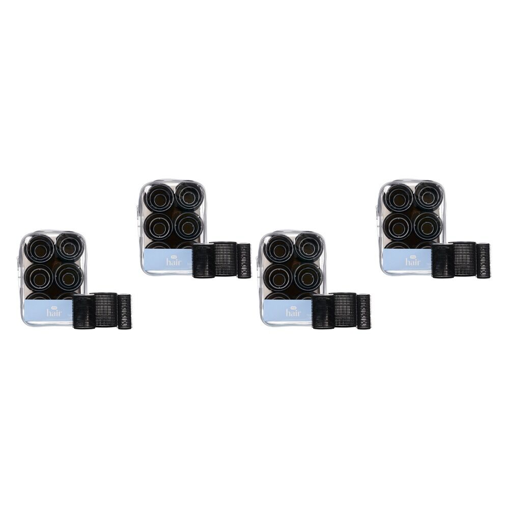 Pharmacy Health Hair Rollers Multipack 18 Pack Bundle of 4