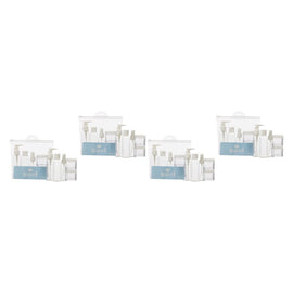 Pharmacy Health Refillable Travel Set 5 Pack Bundle of 4