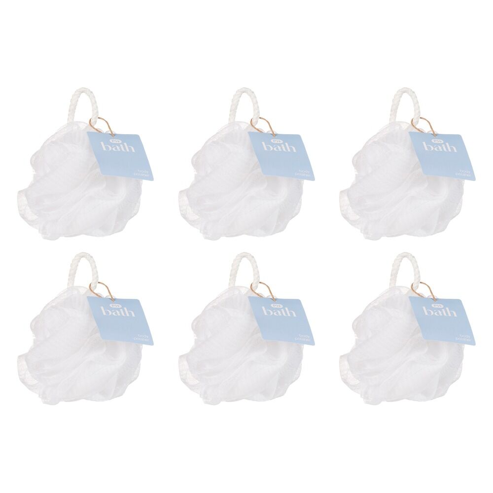 Pharmacy Health Body Polisher White Pack of 6