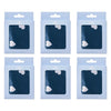 Pharmacy Health Fabric Shower Cap Pattern Pack of 6