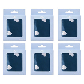 Pharmacy Health Fabric Shower Cap Pattern Pack of 6