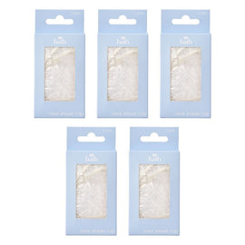 Pharmacy Health Clear Shower Caps 2 Pack Bundle of 5