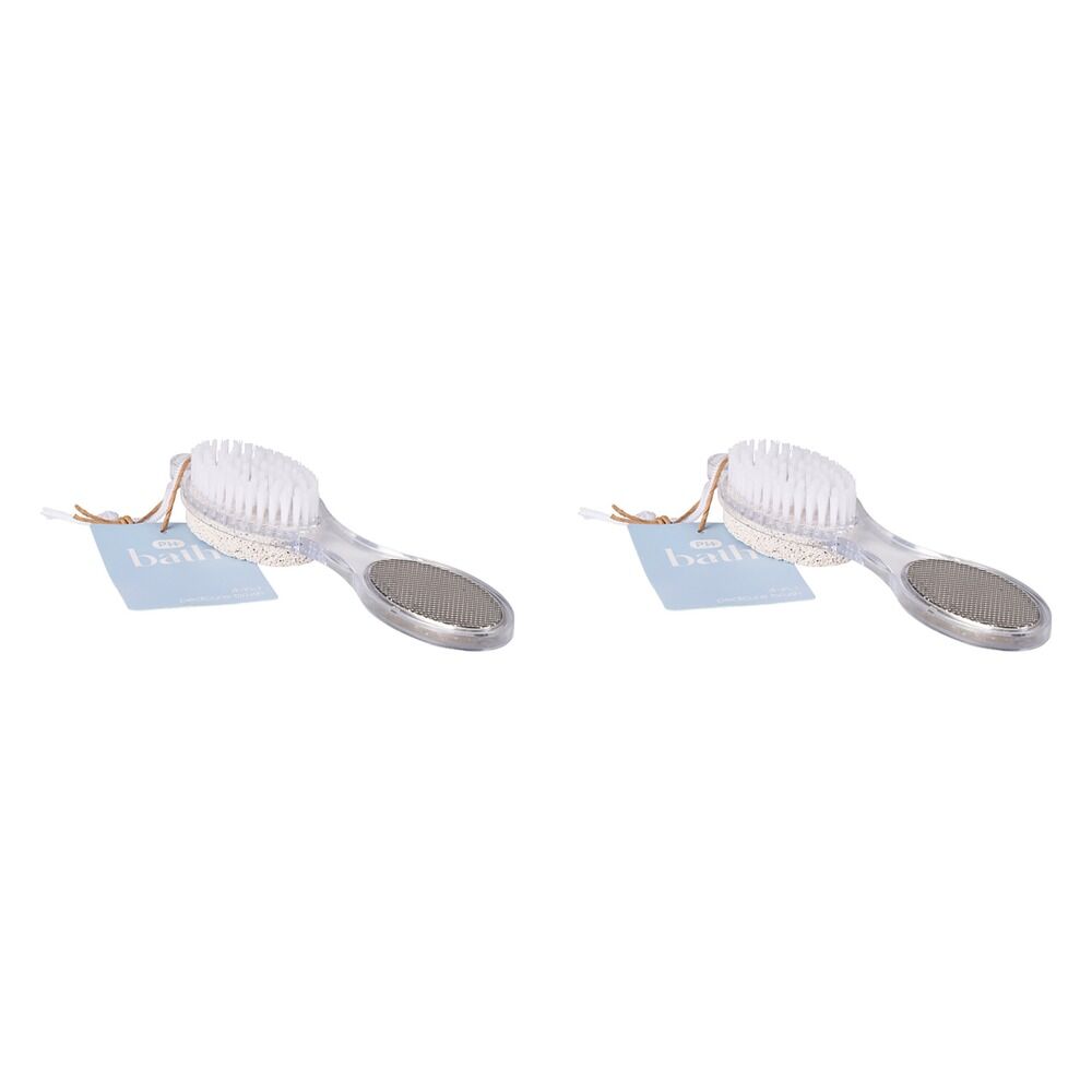Pharmacy Health 4-In-1 Pedicure Brush Pack of 2