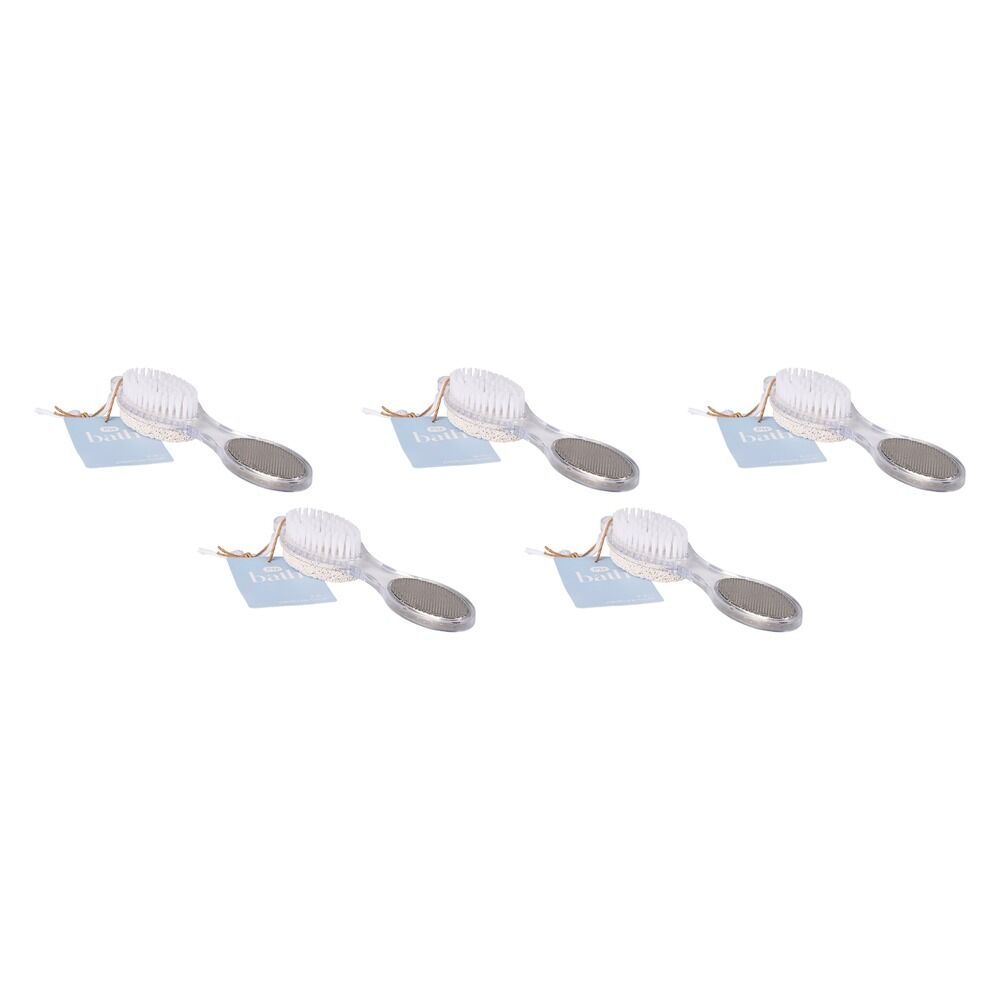 Pharmacy Health 4-In-1 Pedicure Brush Pack of 5