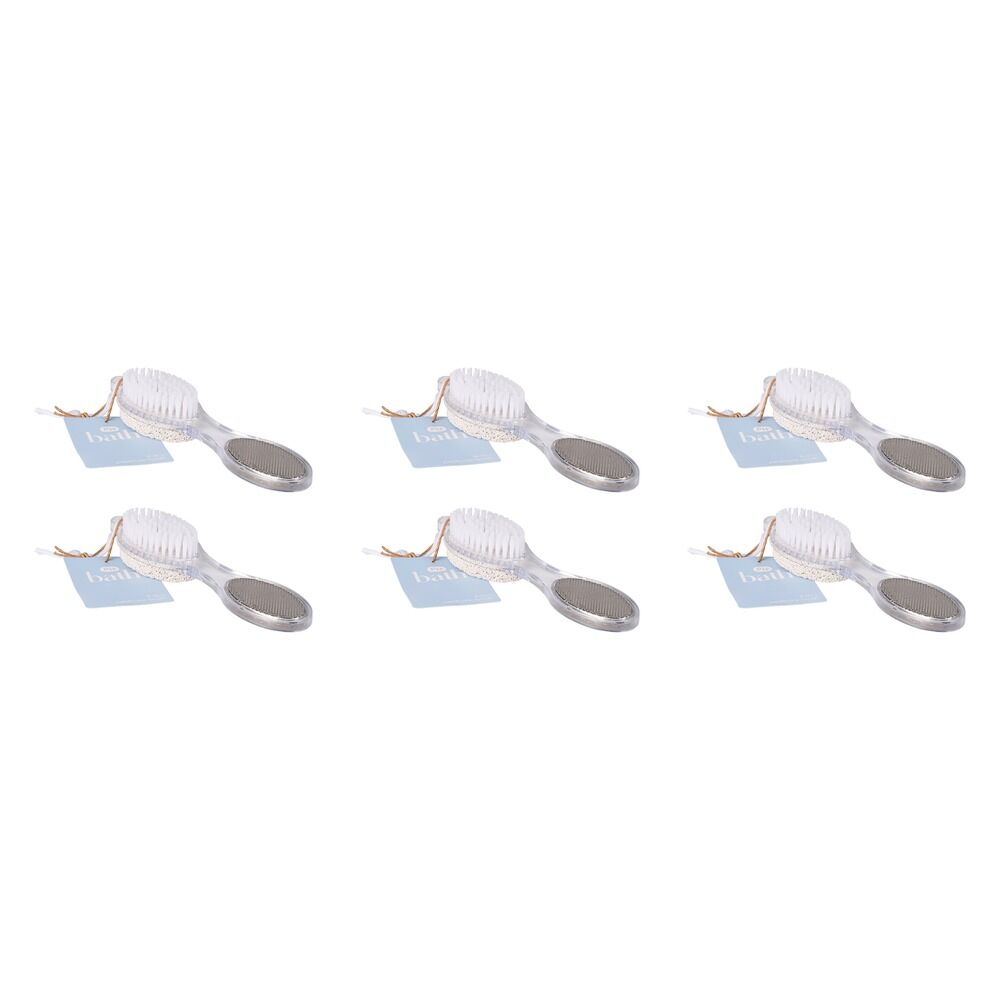 Pharmacy Health 4-In-1 Pedicure Brush Pack of 6