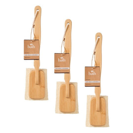 Pharmacy Health Long Handle Loofah Brush Pack of 3