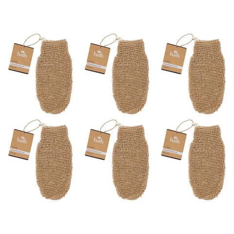 Pharmacy Health Exfoliating Body Mitt Pack of 6