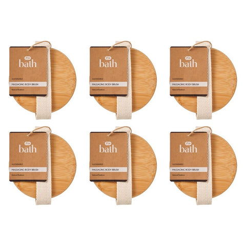 Pharmacy Health Massaging Body Brush Pack of 6