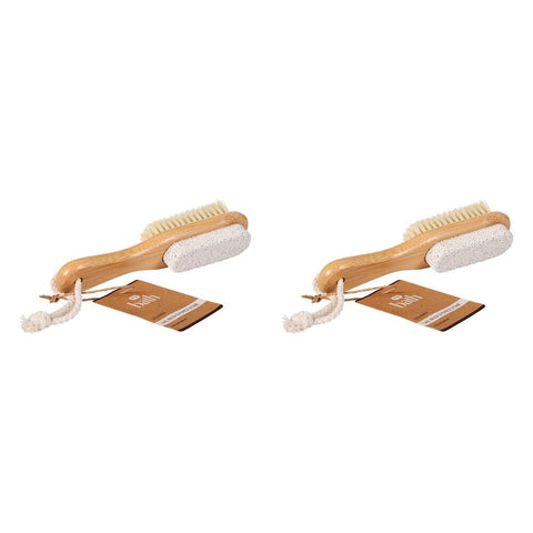 Pharmacy Health Nail Brush & Pumice Stone Pack of 2