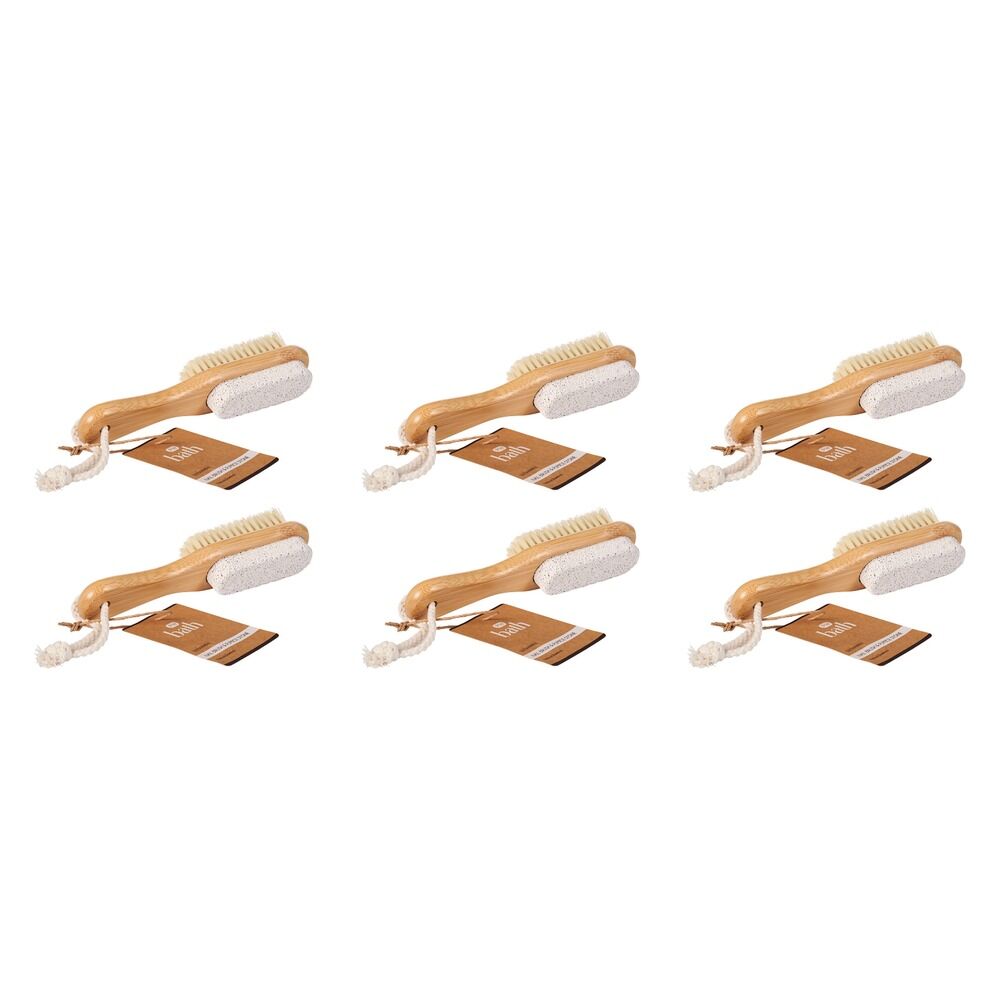 Pharmacy Health Nail Brush & Pumice Stone Pack of 6