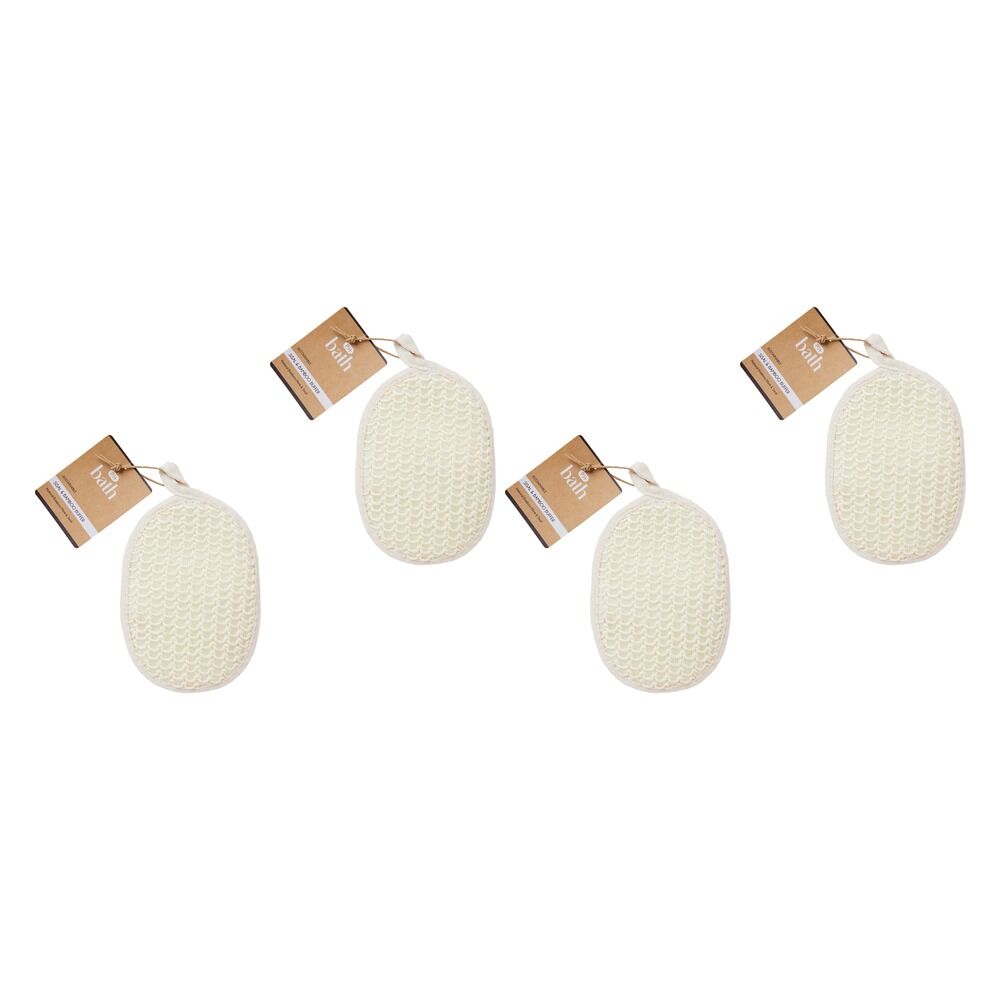 Pharmacy Health Sisal & Bamboo Buffer Pack of 4