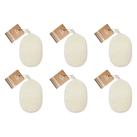 Pharmacy Health Sisal & Bamboo Buffer Pack of 6