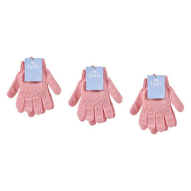 Pharmacy Health Exfoliating Gloves Pink Pack of 3