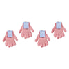 Pharmacy Health Exfoliating Gloves Pink Pack of 4