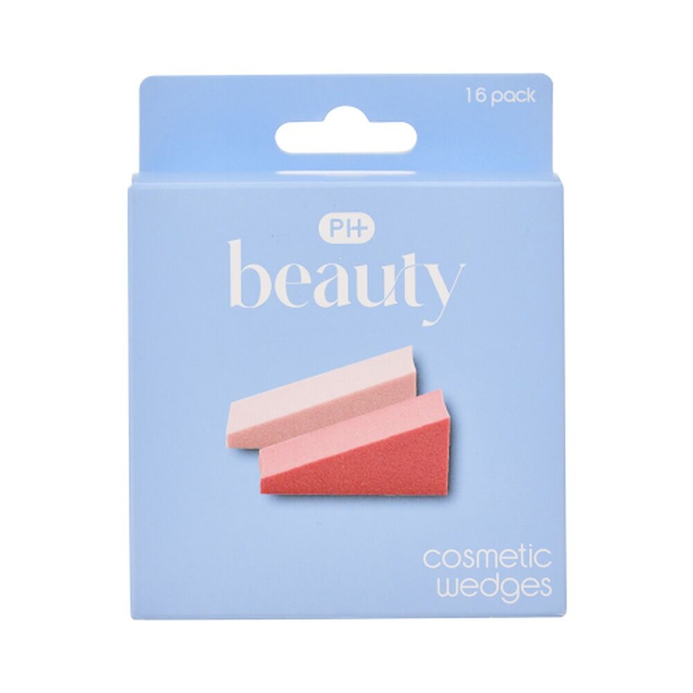 Pharmacy Health Cosmetic Sponge Wedges 16 Pack
