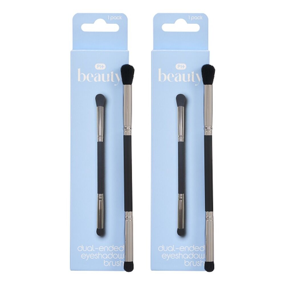 Pharmacy Health Dual-Ended Eyeshadow Brush Pack of 2