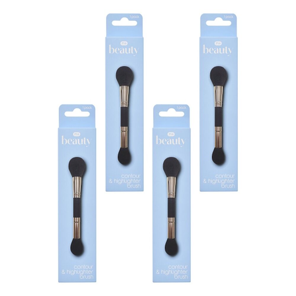 Pharmacy Health Contour & Highlight Brush Pack of 4