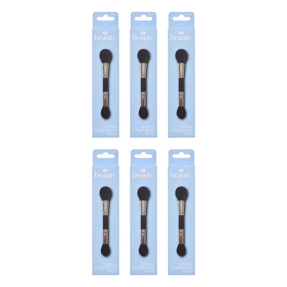 Pharmacy Health Contour & Highlight Brush Pack of 6
