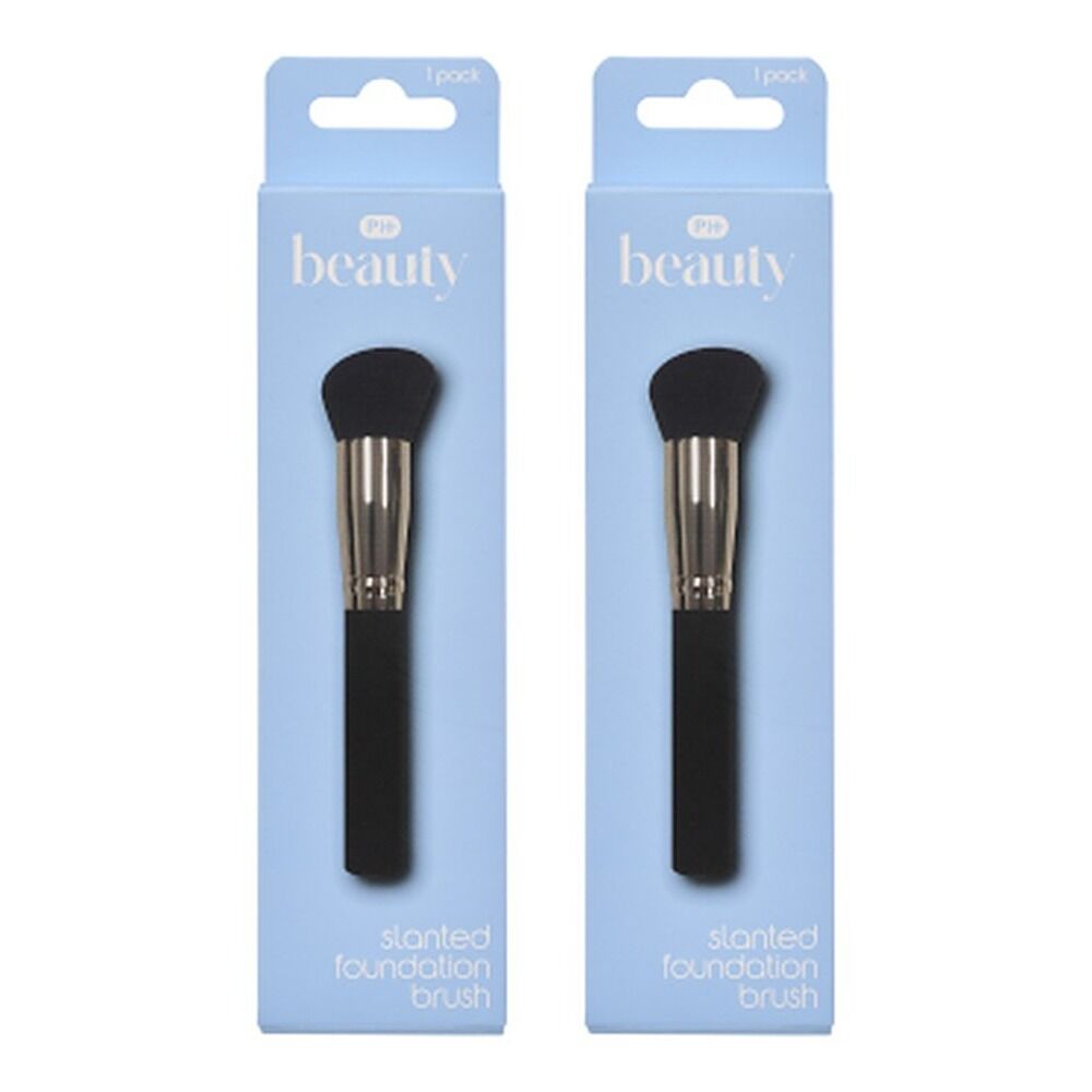 Pharmacy Health Slanted Foundation Brush Pack of 2