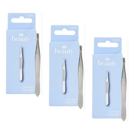 Pharmacy Health Slanted Tweezer Pack of 3