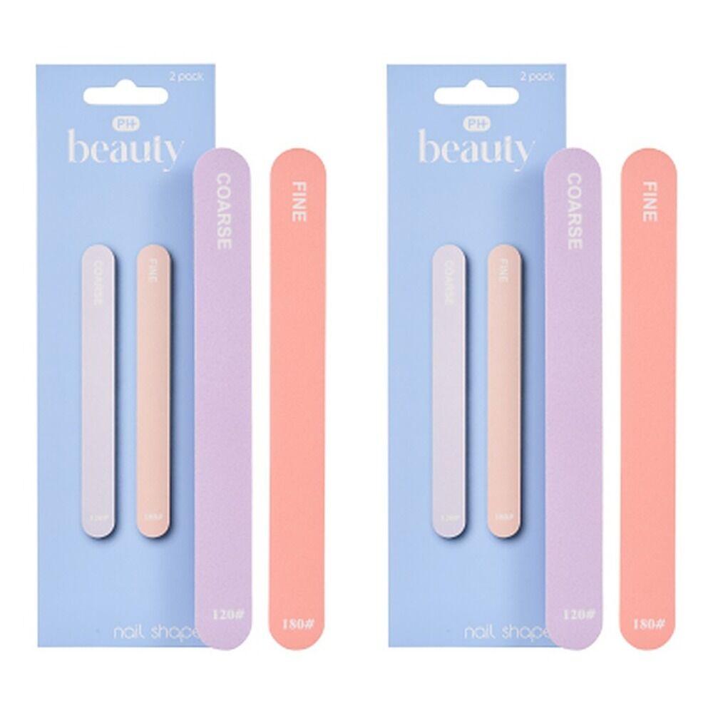 Pharmacy Health Nail File & Shaper 2 Pack Bundle of 2