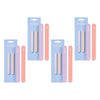 Pharmacy Health Nail File & Shaper 2 Pack Bundle of 4