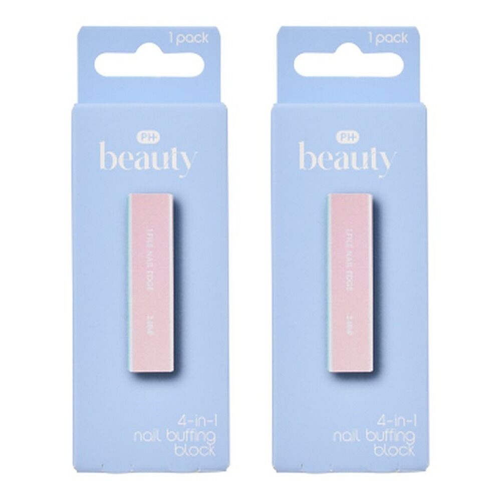 Pharmacy Health 4-In-1 Nail Buffing Block Pack of 2
