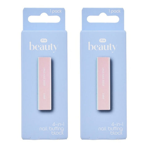 Pharmacy Health 4-In-1 Nail Buffing Block Pack of 2